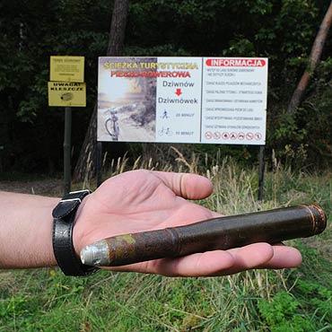 Dziwnw: Turyci potykaj si o niebezpieczne pociski