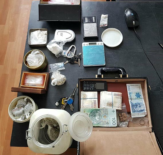 Ponad p kilograma narkotykw nie trafi na rynek