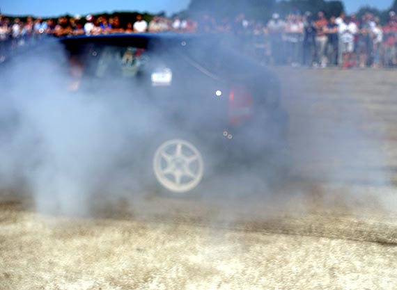Lancie Delta Integrale oraz inne kultowe auta można było zobaczyć na RACE FESTIVAL na lotnisku w Śniatowie