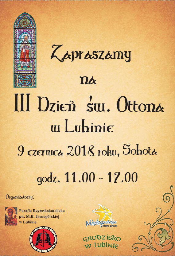 Zaproszenie na III Dzie w. Ottona