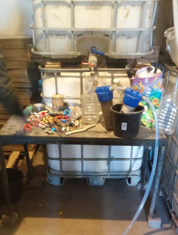 Nielegalna rozlewnia alkoholu w Koszalinie