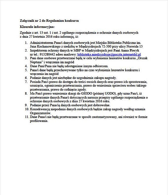 Dołącz do Orszaku Neptuna – konkurs dla dzieci