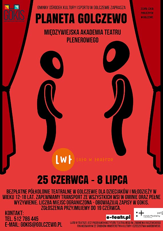 Planeta Golczewo - czyli teatralne pkolonie dla dzieci i modziey