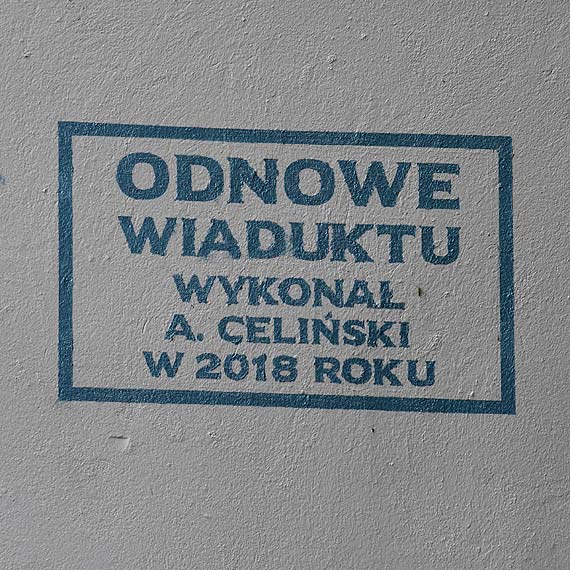 Wiadukt w Lubinie jak nowy