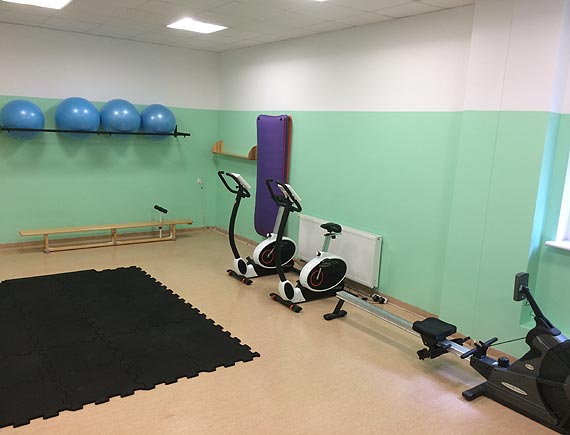 Nowa salka fitness w hali sportowej