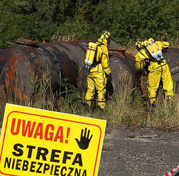 Chemicy z 8. Flotylli Obrony Wybrzea wiczyli w Dziwnowie i Ustce