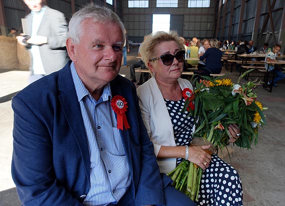 Trzcinowe doynki rocznicowe w Rozwarowie