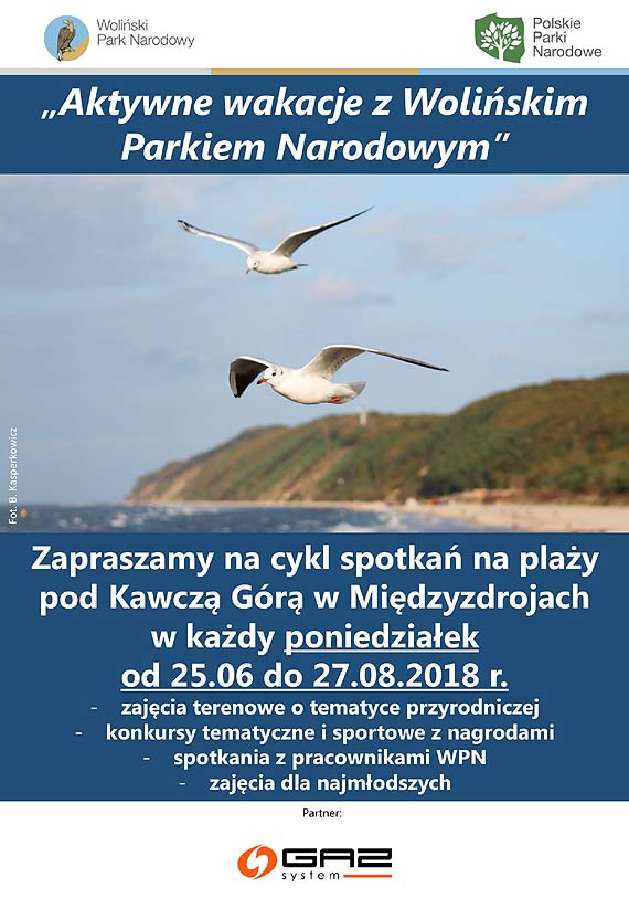 „Aktywne wakacje z Woliskim Parkiem Narodowym”