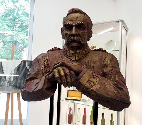 Stanisław Motyka autorem popiersia marszałka Piłsudskiego