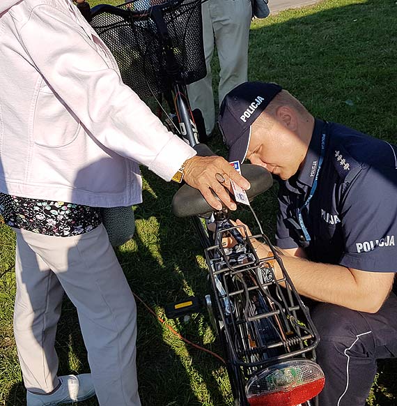 Kamieńscy policjanci wzięli udział w pikniku rodzinnym