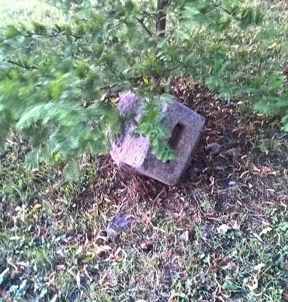 Mieszkaniec Kamienia Pomorskiego tym razem porusza kwestię poniemieckich nagrobków