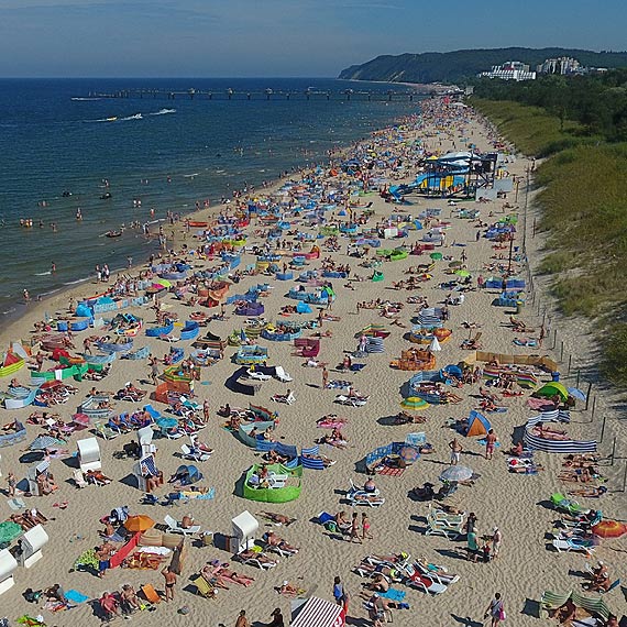 Sanepid ogosi zakaz kpieli w Midzyzdrojach i ukcinie