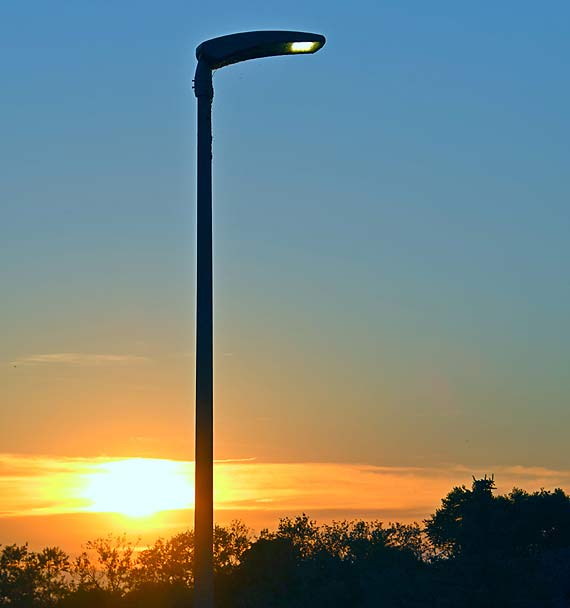 Nowe lampy w Lubinie wiec jak chc