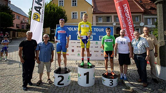 W 2. etapach wyścigu "Dolny Śląsk Tour" zawodnicy LKS Baszta Golczewo zameldowali się na podium