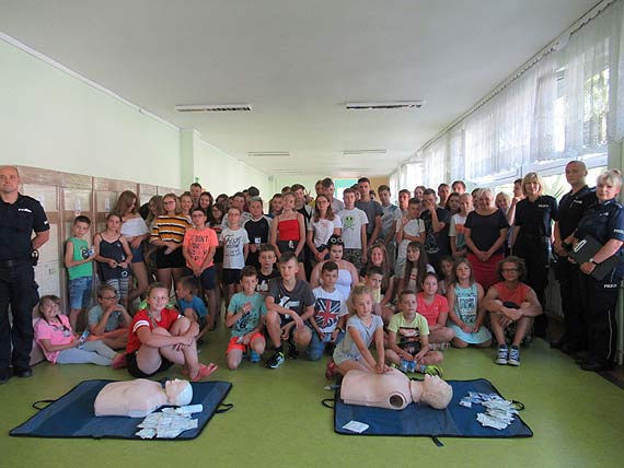 „Bezpiecznie nad Morzem” z policjantami OPP w Szczecinie