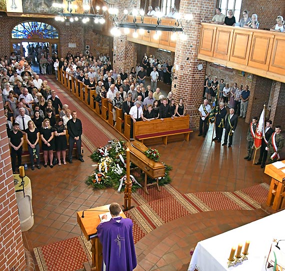 Tłumy Wolinian pożegnały śp. Jana Frankowskiego