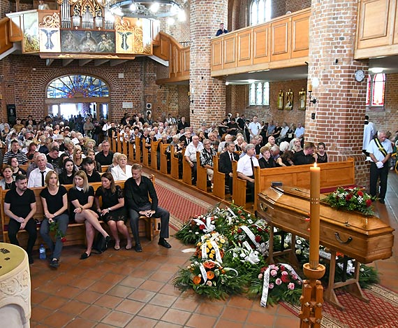 Tłumy Wolinian pożegnały śp. Jana Frankowskiego