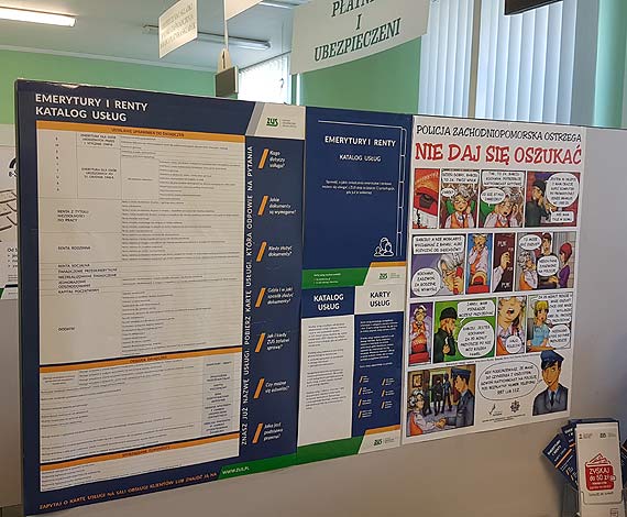 Wsppraca kamieskiej policji i ZUS