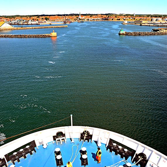 Klawe życie ma bezdomny na Bornholmie