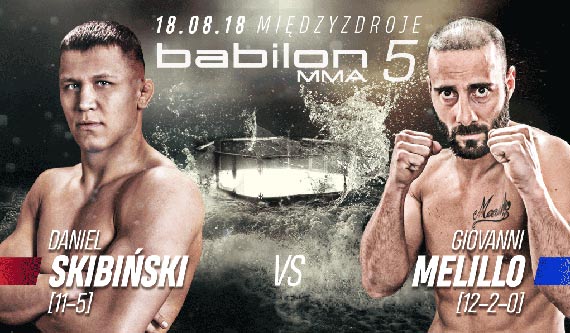 Babilon MMA 5: bardzo wymagajcy rywal Daniela Skibiskiego!