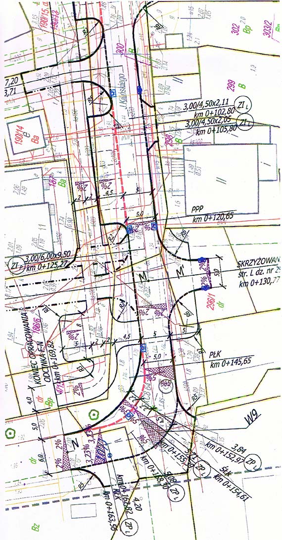 Przebudowywana ulica Jana Kilińskiego w Kamieniu Pomorskim będzie o metr węższa od starej