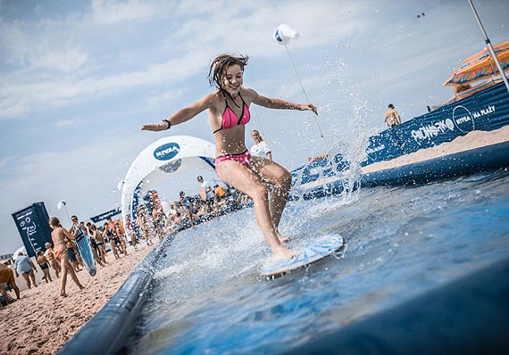 Podwórko NIVEA na Plaży zawita w Międzyzdrojach