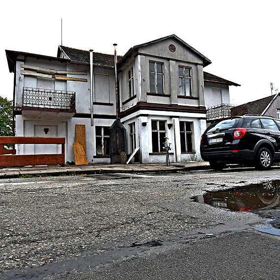 Pon pustostan przy Promenadzie Gwiazd w Midzyzdrojach