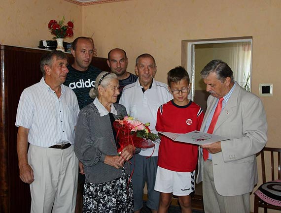 Dostojny jubileusz 90. urodzin pani Tekli Bednarczyk z Dramina