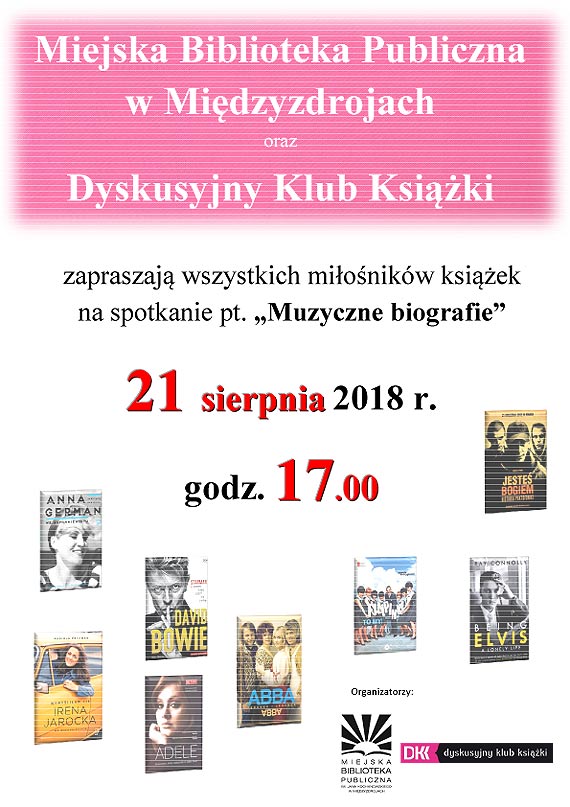 „Muzyczne biografie”, czyli spotkanie Dyskusyjnego Klubu Ksiki