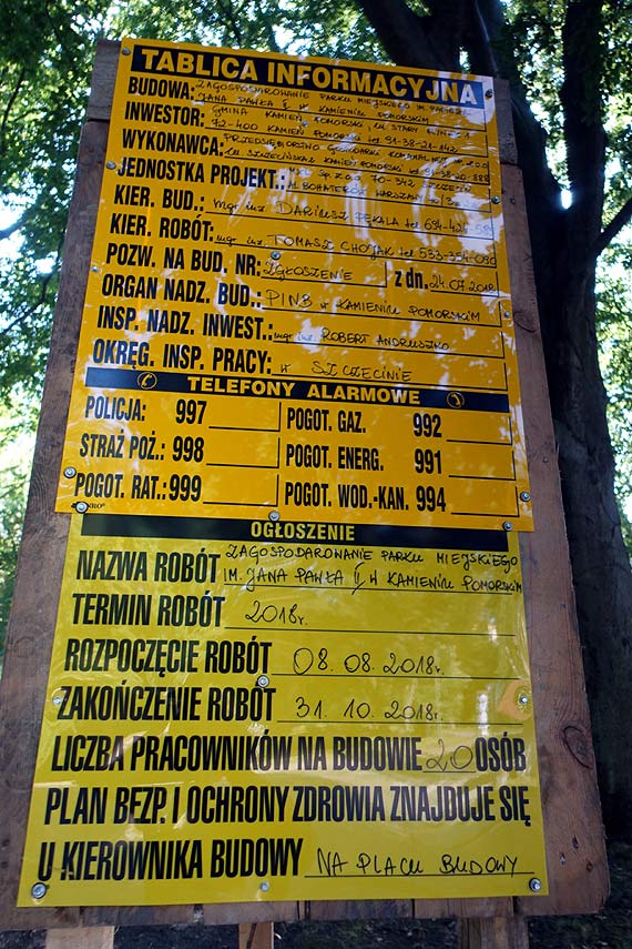 Czy w Parku im. Jana Pawa II spacerowa bdziemy po grobach?