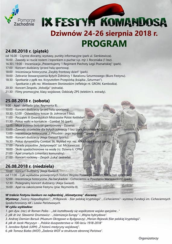 Festyn Komandosa w Dziwnowie po raz dziewiąty