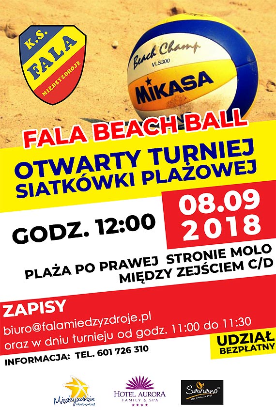 Fala Beach Ball – zapisy!