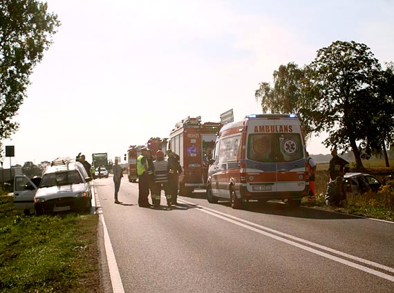 W wypadku na drodze wojewdzkiej Rzewnowo – Golczewo mier poniosa pasaerka Mercedesa