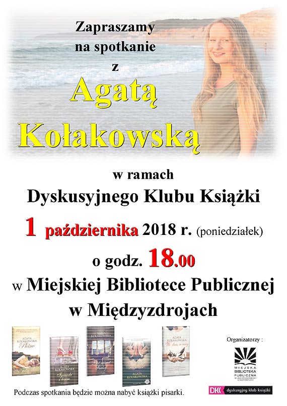 „Uwielbiam by mczyzn”, czyli spotkanie z Agat Koakowsk