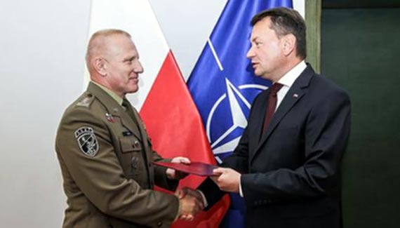 Dowdca Jednostki Wojskowej AGAT puk dr Sawomir Drumowicz nowym Dowdc Komponentu Wojsk Specjalnych