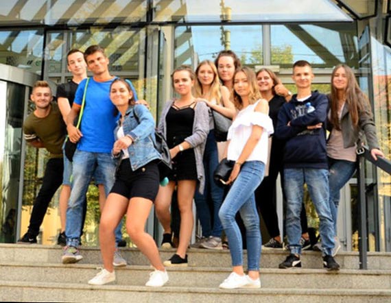 Kl. IIIb (mat) kamieńskiego liceum na XVIII Festiwalu Nauki w Szczecinie