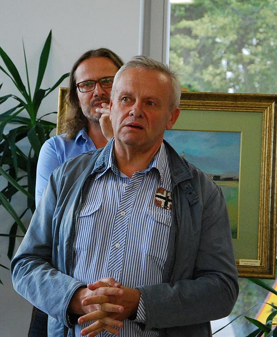 Otwarcie wystawy malarstwa Mirosława Karapyty