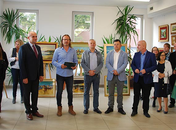 Otwarcie wystawy malarstwa Mirosława Karapyty