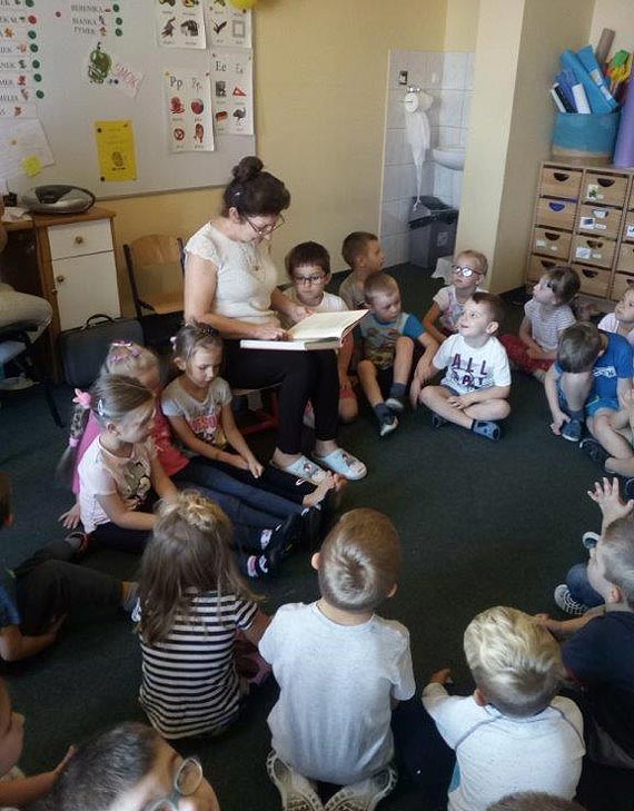 Wizyta w Niepublicznym Przedszkolu na Garncarskiej 16.10.2018.