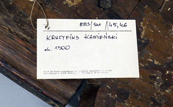 Okiem pana Marcina przyjrzyjmy si� krucyfiksowi z Kamienia Pomorskiego