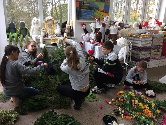 Zaj�cia florystyczne w Gostyniu