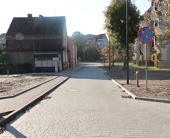 Przebudowa ulicy Małej w Wolinie zakończona