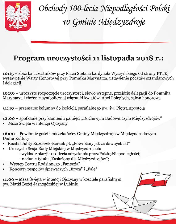 100-lecie Niepodleg�o�ci Polski w Mi�dzyzdrojach