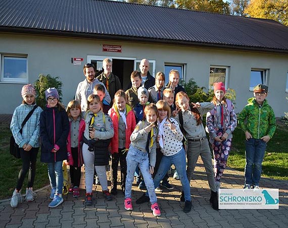 Zuchy i harcerze z Międzyzdrojów pomagają bezdomnym zwierzętom