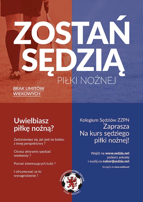 Nab�r na kursy s�dziowskie ZZPN