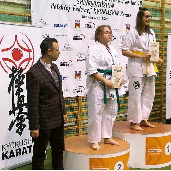 Karatecy Powiatu Kamieskiego na Mistrzostwach Polski Juniorw do lat 18 SHINKYOKUSHIN Polskiej Federacji Kyokushin Karate