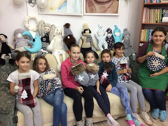 Coś ładnego z materiału