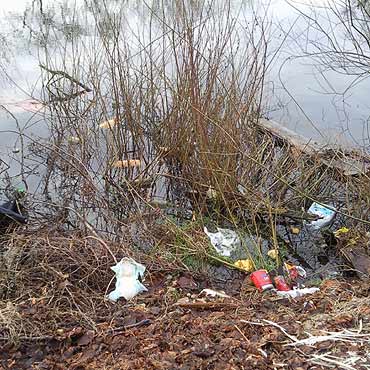 wierzno: mieci od lat le w stawie