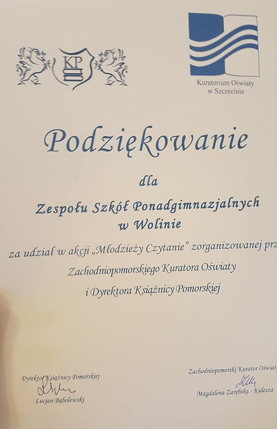 Akcja „Młodzieży Czytanie”