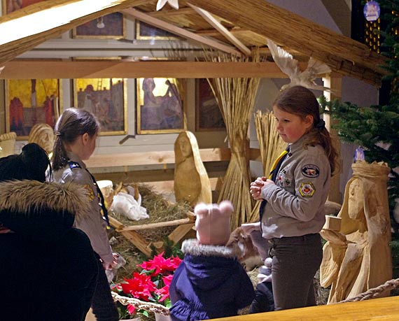 Ogie� z Betlejem w Mi�dzyzdrojach